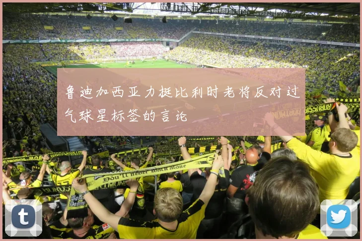 鲁迪加西亚力挺比利时老将反对过气球星标签的言论